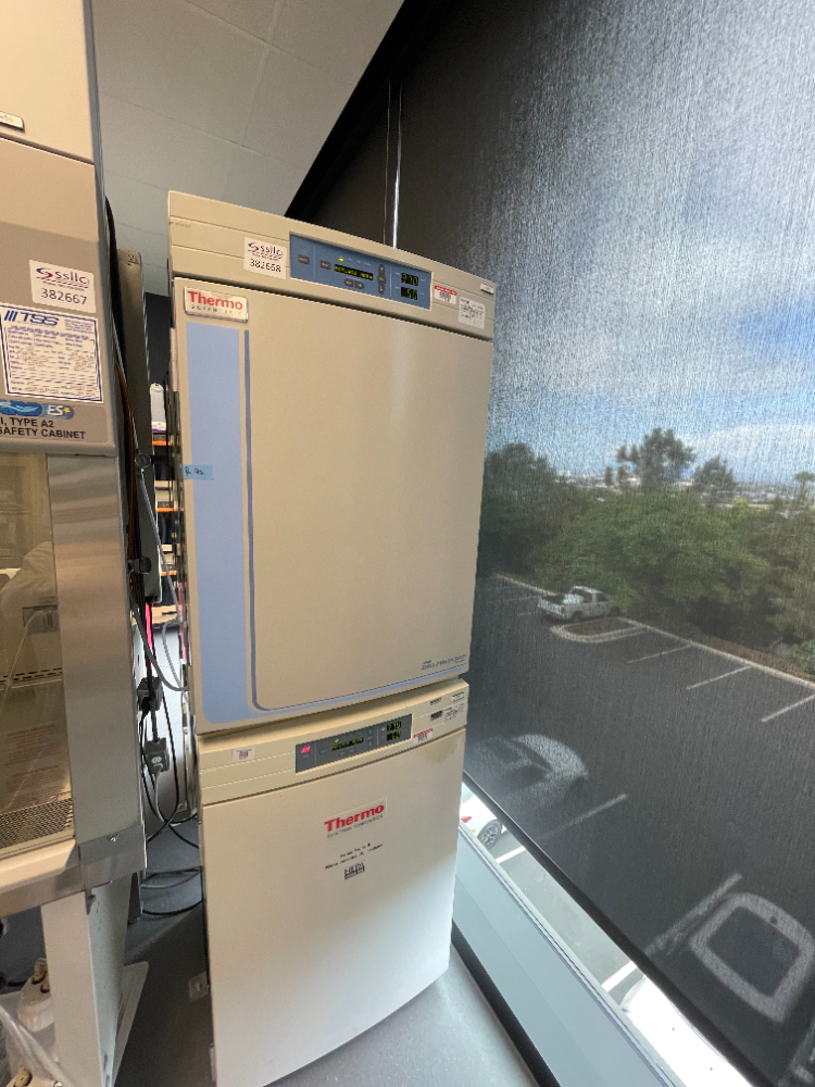 Image of Thermo forma Series II Water Jacketed Double Stack CO2 Incubator